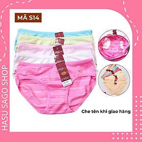 [Mã S14] Quần lót nữ, quần chip nữ co giãn thoáng mát thấm hút mồ hôi freesize 48 - 58kg - GIAO MÀU NGẪU NHIÊN