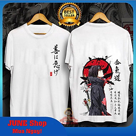 Áo Itachi Uchiha "Cực Chất, Cực Ngầu" - Áo Thun Naruto Đen Trắng Giá Rẻ