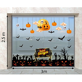 Mua DECAL TRANG TRÍ HALLOWEEN 2023  COMBO SỐ 50