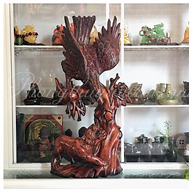 Mua Tượng Anh Hùng Tương Ngộ (Đại Bàng và Hổ)(28cm*60cm)