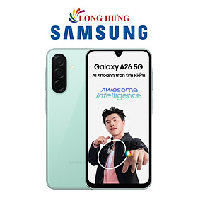Điện thoại Samsung Galaxy A26 5G (6GB/128GB) - Hàng chính hãng