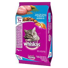 Đồ Ăn Cho Mèo Vị Cá Biển Whiskas Dạng Bao 7kg