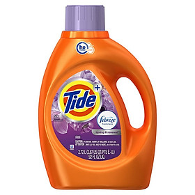 Nước giặt Tide 1.36L Spring &amp; Renewal Nhập chính hãng P&amp;G USA