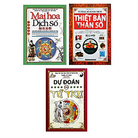 Hình ảnh Combo 3 cuốn: Thiết Bản Thần Số + Mai Hoa dịch số + Dự Đoán Theo Tứ Trụ (nguyetlinhbook)