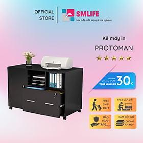 Mua Kệ để máy in gỗ hiện đại SMLIFE Protoman