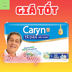 TÃ DÁN NGƯỜI LỚN CARYN SIZE L20 MIẾNG