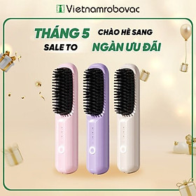 Mua Lược Điện Tạo Kiểu Không Dây Vietnamrobovac S7 - Chăm Sóc Tóc Suôn Mượt - Hàng Chính Hãng