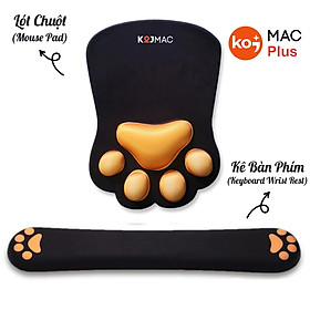 Mua Combo Bộ Lót Chuột Máy Tính & Đệm Kê Bàn Phím Lớn KOIMAC PKB067 Mouse Pad Gaming Cute Slicone Nhập Khẩu Chính Hãng - Di Chuột Kê Gõ Chữ Văn Phòng Chống Đau Mỏi Cổ Tay Chơi Game Cao Cấp Dễ Thương Corgi Bull Dog Anime