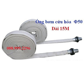 Mua ống bơm vải bạt cứu hỏa phi 50 dài 15m