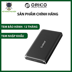 Hộp ổ cứng ORICO 2.5" SSD/HDD SATA 3 USB 3.0 2189U3-V1 Hàng Chính Hãng