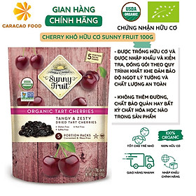 Cherry khô hữu cơ Sunny Fruit 100g