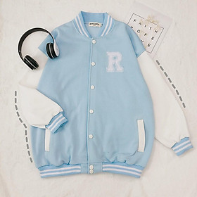  Áo khoác form rộng tay dài bomber RAYSON ulzzang (ẢNH THẬT)