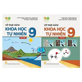Combo Vở thực hành khoa học tự nhiên 9 - tập 1 + 2 (kết nối)