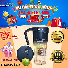 Mua Máy Xay Sinh Tố Cầm Tay Seka NT889 (Model Mới Nhất 2025) Dung Tích 470ml Công Suất 150W - Hàng Chính Hãng