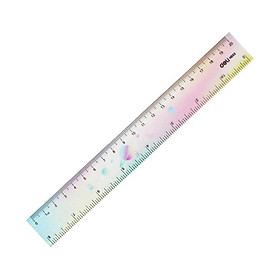 Thước Kẻ Màu Cực Quang 20 cm - Deli EH653