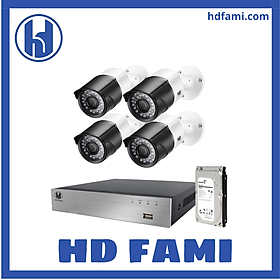 Mua CAMERA GIÁM SÁT CÓ ÂM THANH (CAMERAS KIT 4CH - DVR) HÀNG CHÍNH HÃNG