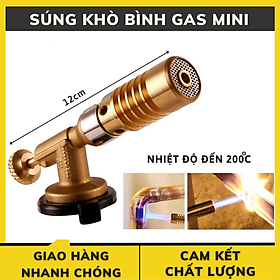 Mua Đầu Khò Gas Mini Bằng Đồng  Chất Liệu Không Gỉ Và Chịu Được Nhiệt Tốt  Nhiệt Độ Từ 1-200 độ C - Đèn khò gas mini cầm tay