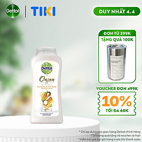 Sữa tắm Dettol diệt khuẩn nuôi dưỡng - Chai 200G