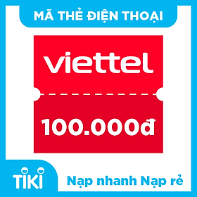 Mã thẻ điện thoại Viettel 100K