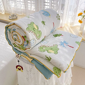 Chăn hè cotton chần bông LIDACO Home nhiều mẫu lựa chọn khổ rộng 2mx2m3