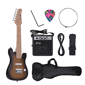 Túi Đeo Guitar Điện Cho Bé Muslady Kèm Ampli Mini (28 Inch)