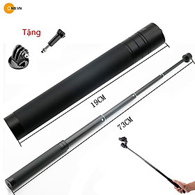 Mua Monopod Tripod gậy kéo dài 73cm tặng mount gắn cho Gopro  Gimbal điện thoại