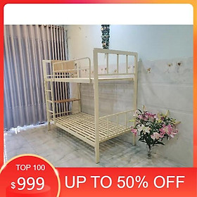 Mua Giường sắt 2 tầng HÔP 40 x40 Dài 2m Rộng 80Cm 2 Tầng