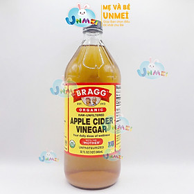 Giấm táo hữu cơ Organic Bragg (946ml)