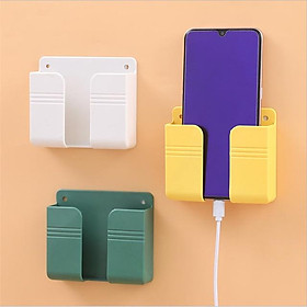 Mua Giá  Kệ Dán Tường Để Sạc Điện Thoại  Remote  Đồ Dùng Có Móc Treo Giữ Dây Điện