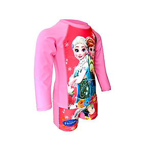 Đồ bơi bé gái dài tay size từ 10kg đến 22kg