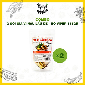 Combo 2 Gói Gia Vị Nấu Lẩu Dê - Bò