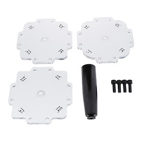 Punch Locator Hole Drill Woodworking Positioning Fixture Device DIY Tool Kit