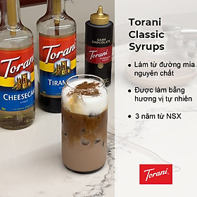 Hình ảnh Siro Pha Chế Vị Bánh Tiramisu Torani Classic Tiramisu Syrup 750ml Mỹ - Hàng Chính Hãng