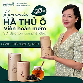 Hà thủ ô đỏ lâu năm, Viên Hoàn mềm hỗ trợ giảm tóc bạc, giảm rụng tóc, kích thích mọc tóc, tăng cường sức khoẻ - Hộp 60 viên