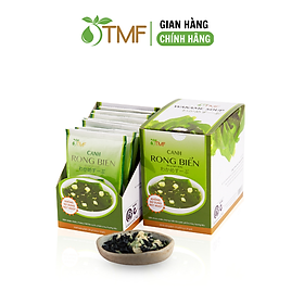 Canh rong biển cả ăn ngay tắp lự đậu phụ vỏ hộp 10 gói nấu nướng chờ cho bé bỏng TÂM MINH FOODS