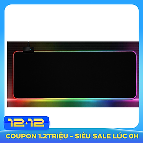 Bàn di chuột, tấm Lót chuột (mouse pad) RGB kích thước 80x30, 90x40