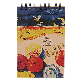 Notebook PhotoStory 140 Trang Bìa Kraff Cứng Lo Xo TK23 (14 x 16cm)