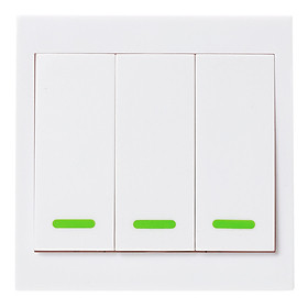 Công Tắc Điều Khiển Bật / Tắt Đèn Từ Xa SONOFF (433MHz / 3 Nút / Loại 86)