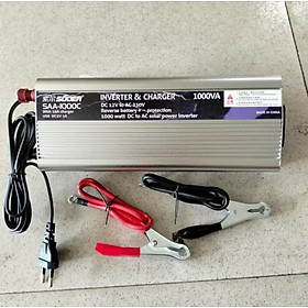 Mua BỘ KÍCH ĐIỆN TỪ 12V LÊN 220V CÔNG XUẤT CHUẨN 1000W KIÊM SẠC BÌNH ẮC QUY LUÔN