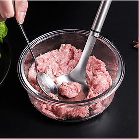 Mua (Video Review) Thìa Làm Mọc  Thịt  Cá Viên 100% Inox Loại 1 Cao Cấp  Thần Thánh