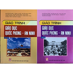 Combo Giáo Trình Giáo Dục Quốc Phòng – An Ninh Tập 1 + Tập 2