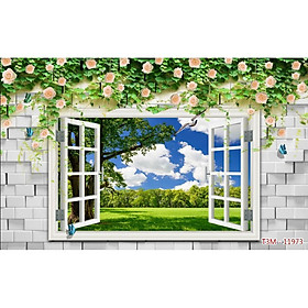 Tranh treo tường Cửa sổ/Gỗ MDF Hàn Quốc chống ẩm mốc, mối mọt