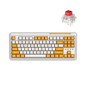 Bàn phím máy tính FL-Esports CMK87SAM Yellow & White 3 Mode_Mới