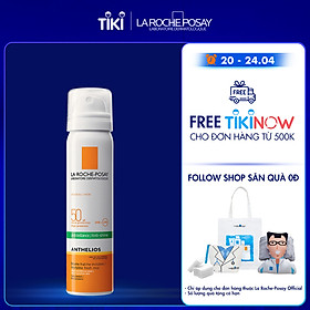 Xịt Chống Nắng Dạng Phun Sương Kiểm Soát Dầu La Roche-Posay Anthelios Invisible Fresh Mist SPF 50+ UVB & UVA (75ml)