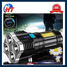 Mua ĐÈN PIN 4 LED L19 - SẠC PIN USB -HT
