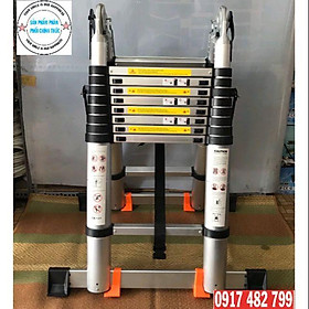 Mua THANG NHÔM RÚT CHỮ A 5M6 CAO CẤP GIÁ TỐT
