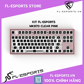 Mua Bộ kit phím cơ FL-Esports MK870 Hotswap RGB switch xuôi  sẵn foam - Hàng chính hãng