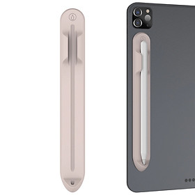 Mua Thanh silicon kẹp bút dành cho Apple Pencil 1  Apple Pencil 2 khay cài bút hít nam châm  mặt dính keo dán bao da ốp lưng- Hàng chính hãng