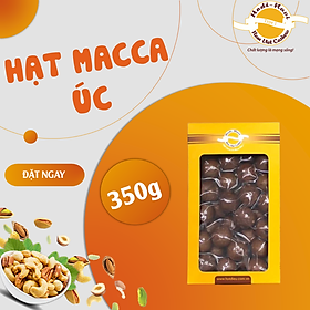 Hạt Macca nứt vỏ Hodi-Navi Hộp giấy 350g xuất xứ Úc, tỉ lệ hạt nhiều