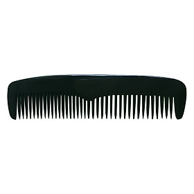 Lược Chuôi Bằng Đen Chia Răng L71 Sừng Trâu (Dài 14cm x 3cm)